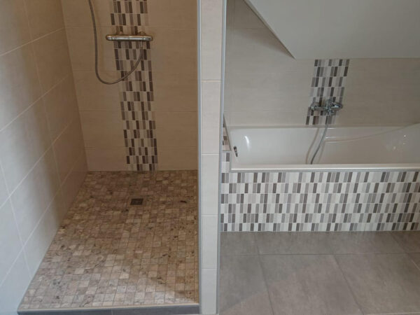 Cr&eacute;ation de salle de bain cl&eacute; en main proche d’Haguenau et Strasbourg Obernai 3
